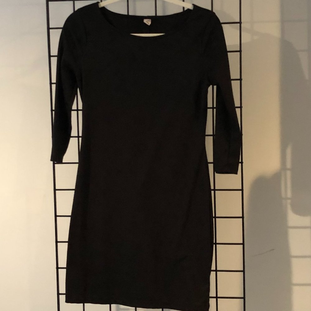 Old Navy Black Knit Dress